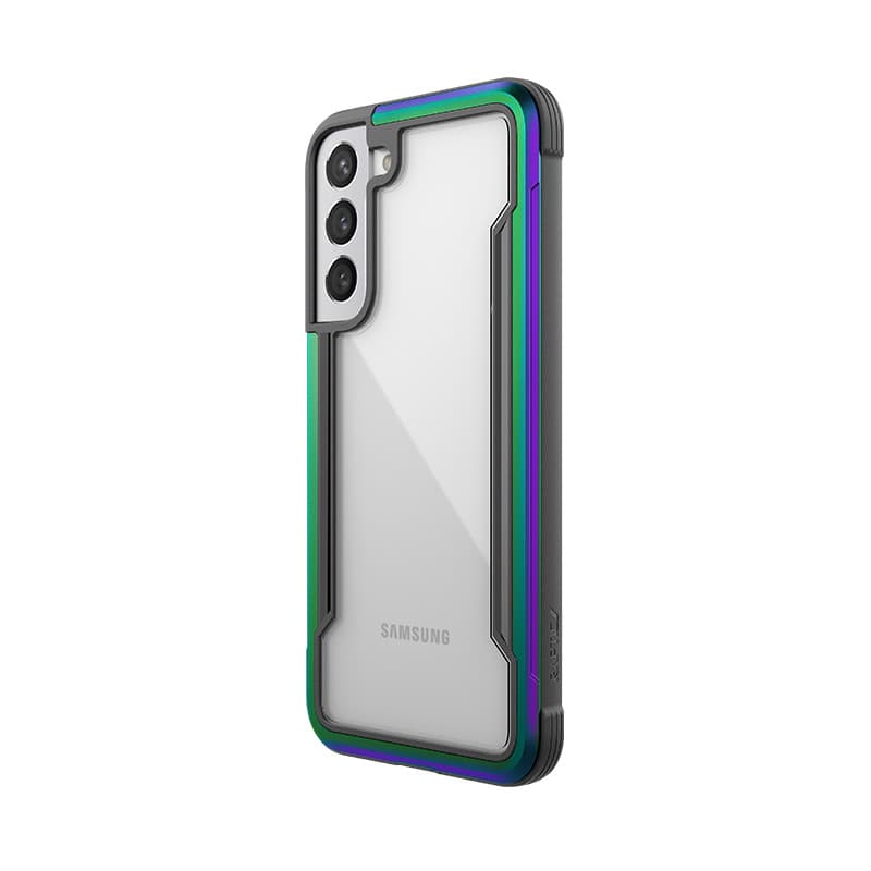 X-Doria Raptic Shield Pro - Case for Samsung Galaxy S22+ 5G (Antimicrobial Protection) (Iridescent) 3