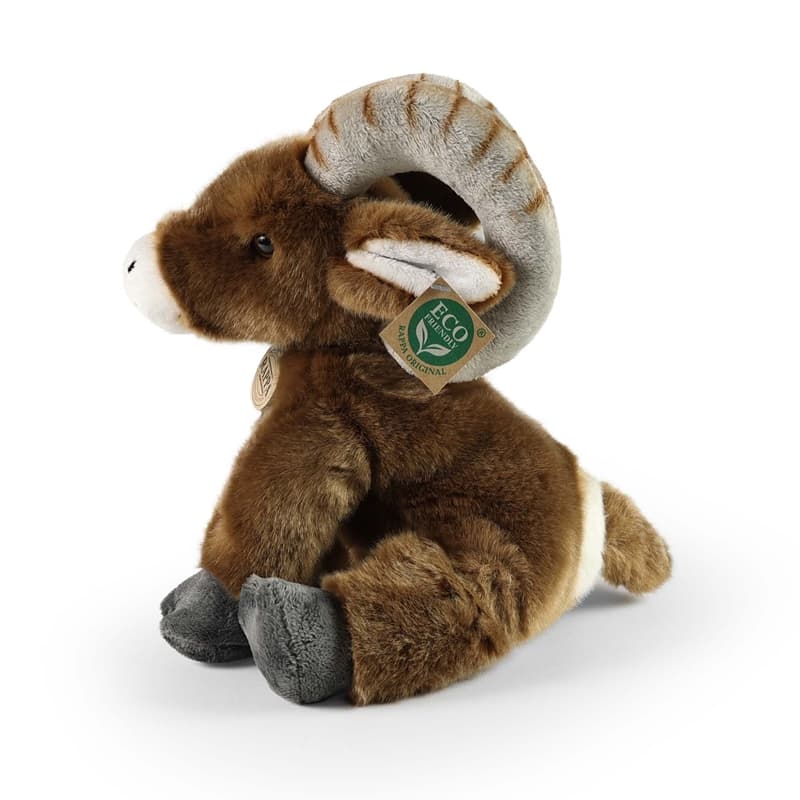 Rappa - Plush realistic plush toy Bighorn Sheep Goat sitting 28 cm Eco-Friendly 3
