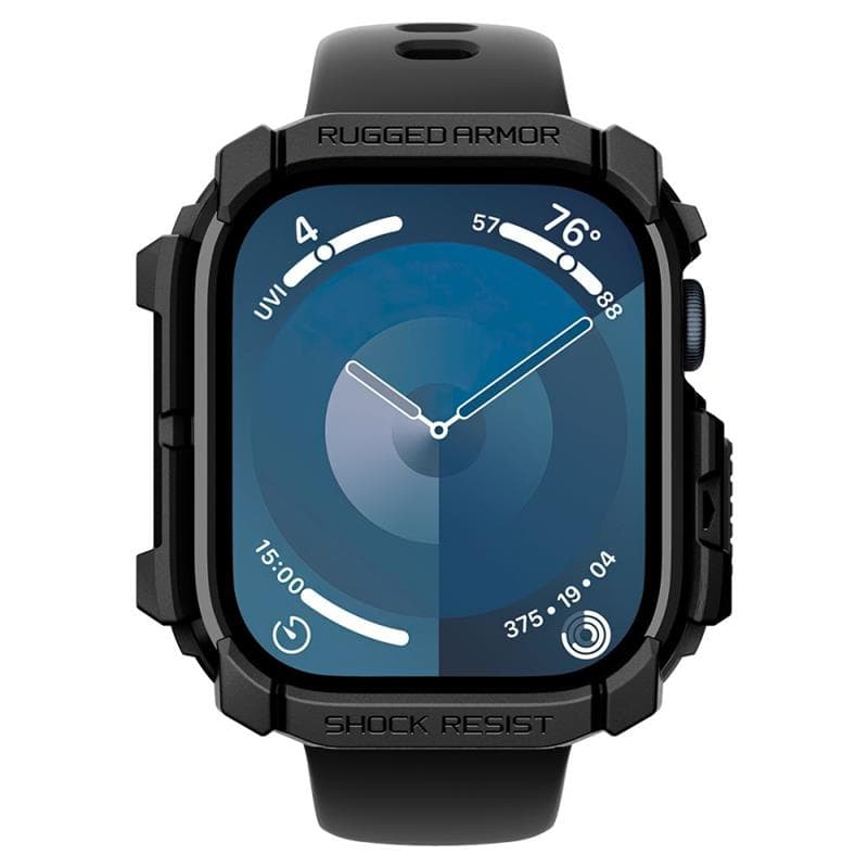 Spigen Rugged Armor - Case for Apple Watch 10 42 mm (Matte Black) 4