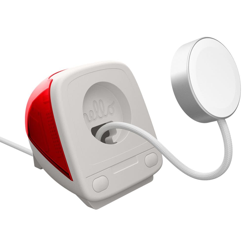 Spigen Classic C1 - Apple Watch Charging Stand (Ruby) 8