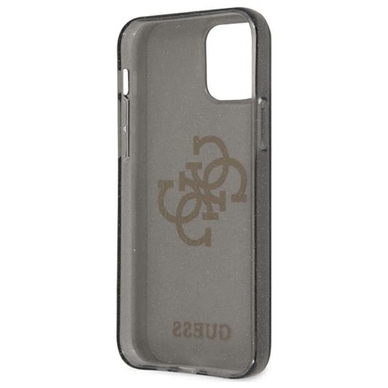 Guess Glitter 4G Big Logo - Case for iPhone 12 Pro Max (Black) 7