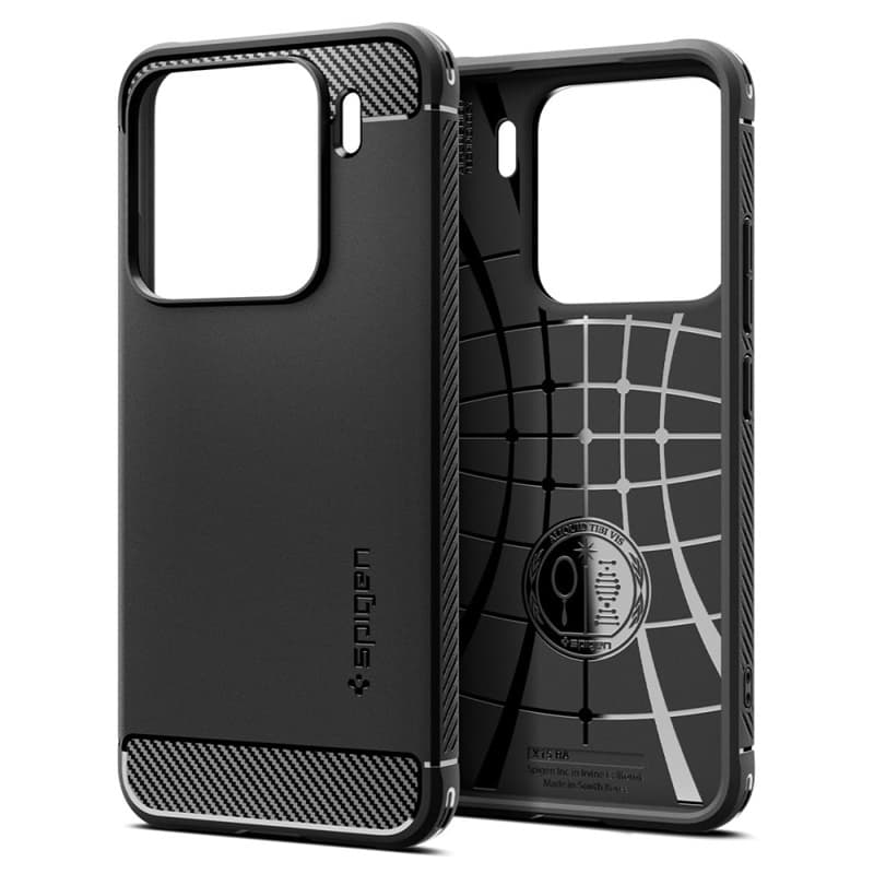 Spigen Rugged Armor - Case for Xiaomi 15 (Matte Black) 2