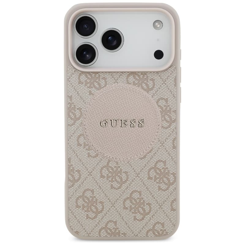 Guess 4G Circle Classic Logo MagSafe - Case iPhone 17 Pro Max (pink) 3