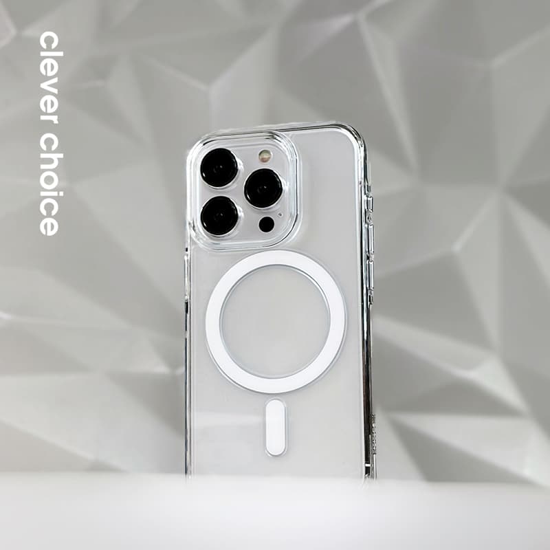 Crong Clear MAG Pro - iPhone 16 Pro MagSafe Case (Clear) 3