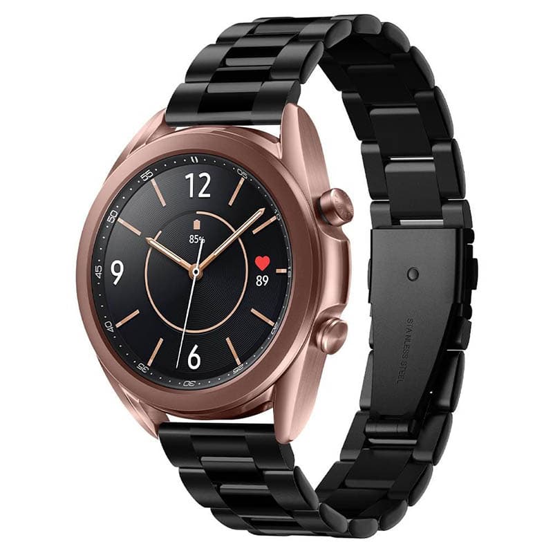 Spigen Modern Fit Band - Bracelet for Samsung Galaxy Watch 4 / 5 / 5 Pro / 6 (Black) 2