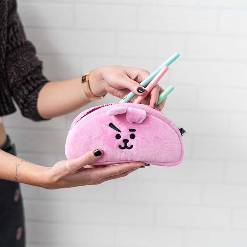 BT21 - Plush pencil case for COOKY accessories 6