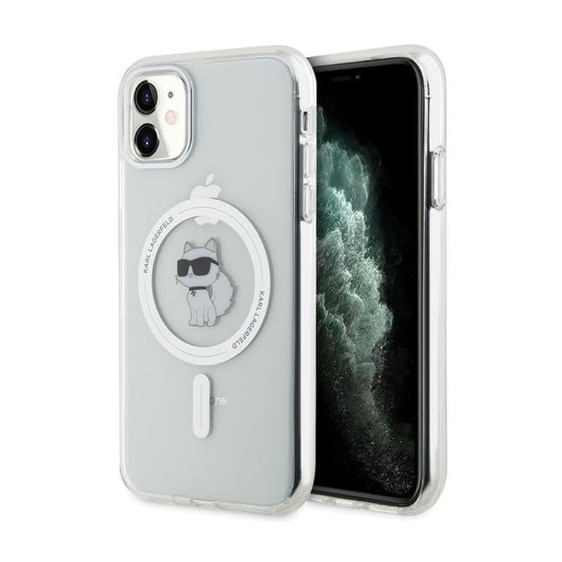 Karl Lagerfeld IML Choupette MagSafe - Case for iPhone 11 (Transparent) 1