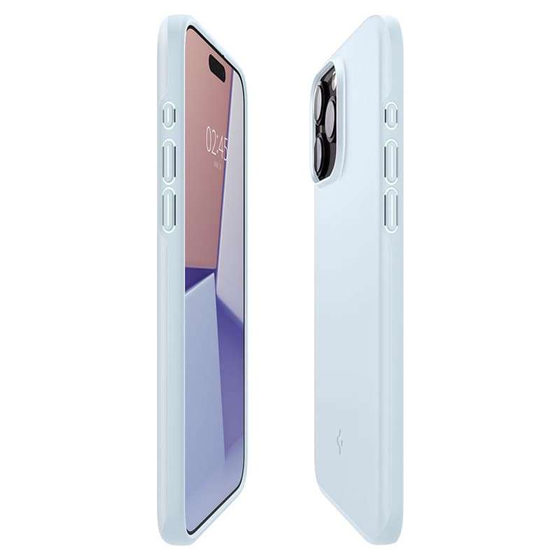 Spigen Thin Fit - Case for iPhone 15 Pro Max (Blue) 8