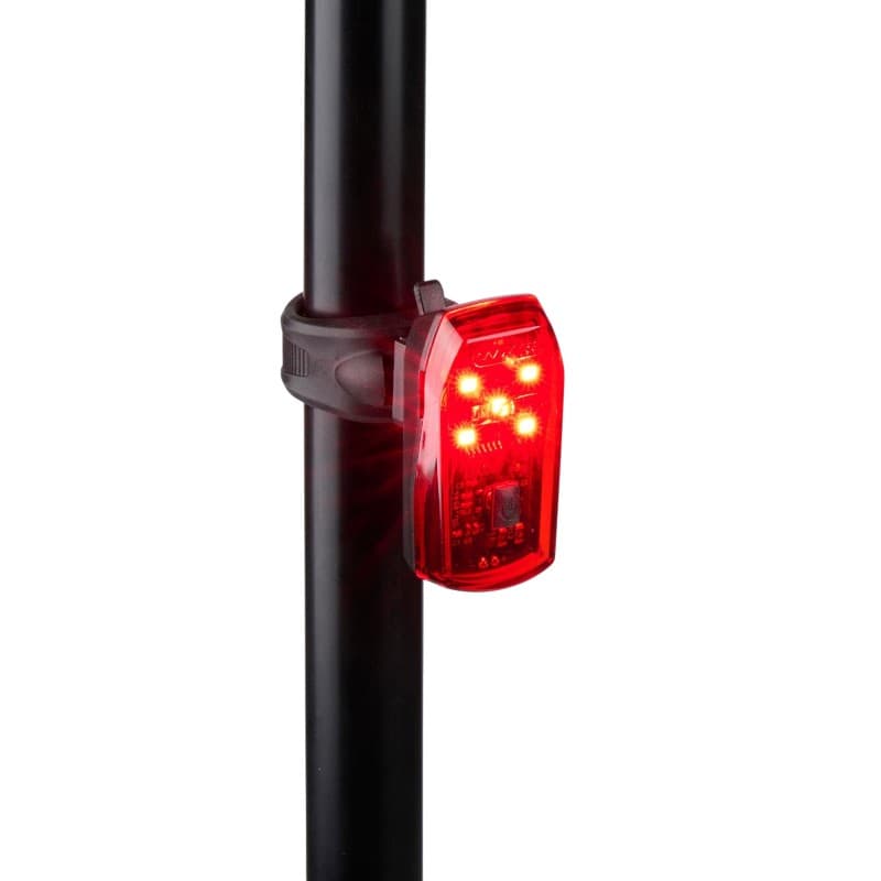 Dunlop - Rear bike light with 5 LEDs and STOP function K-Mark 2