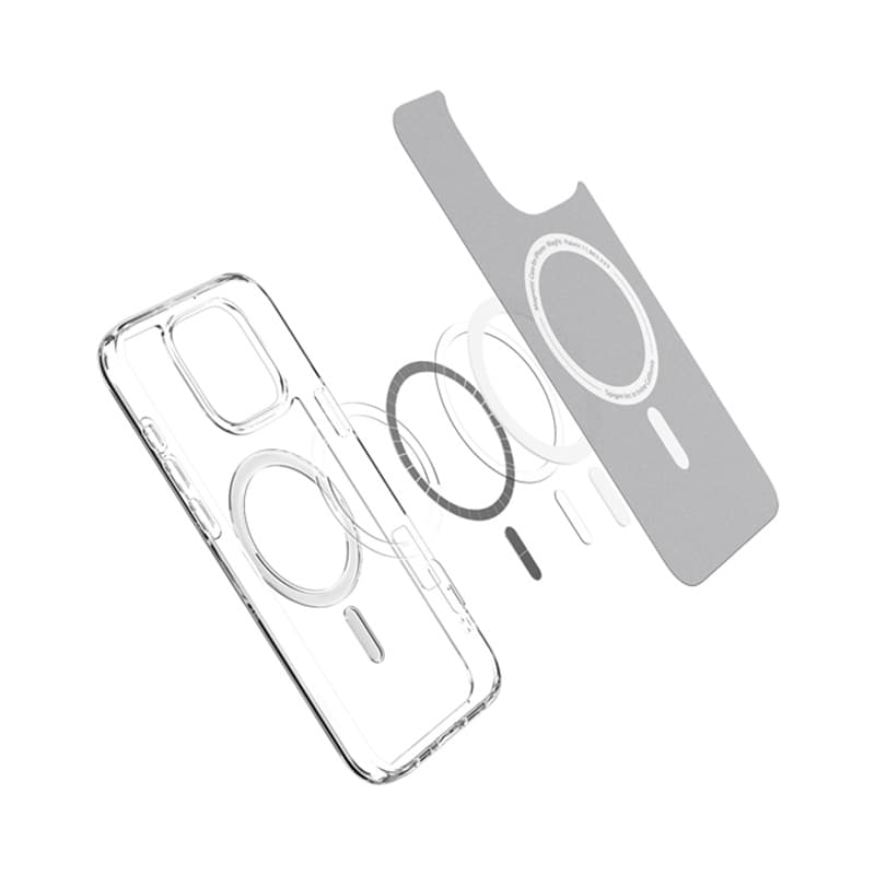 Spigen Ultra Hybrid Mag MagSafe - Case for iPhone 16 Pro (White) 8