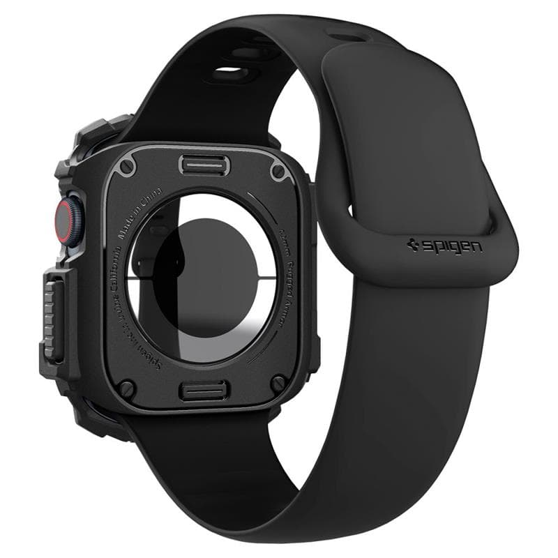 Spigen Rugged Armor - Case for Apple Watch 10 42 mm (Matte Black) 5