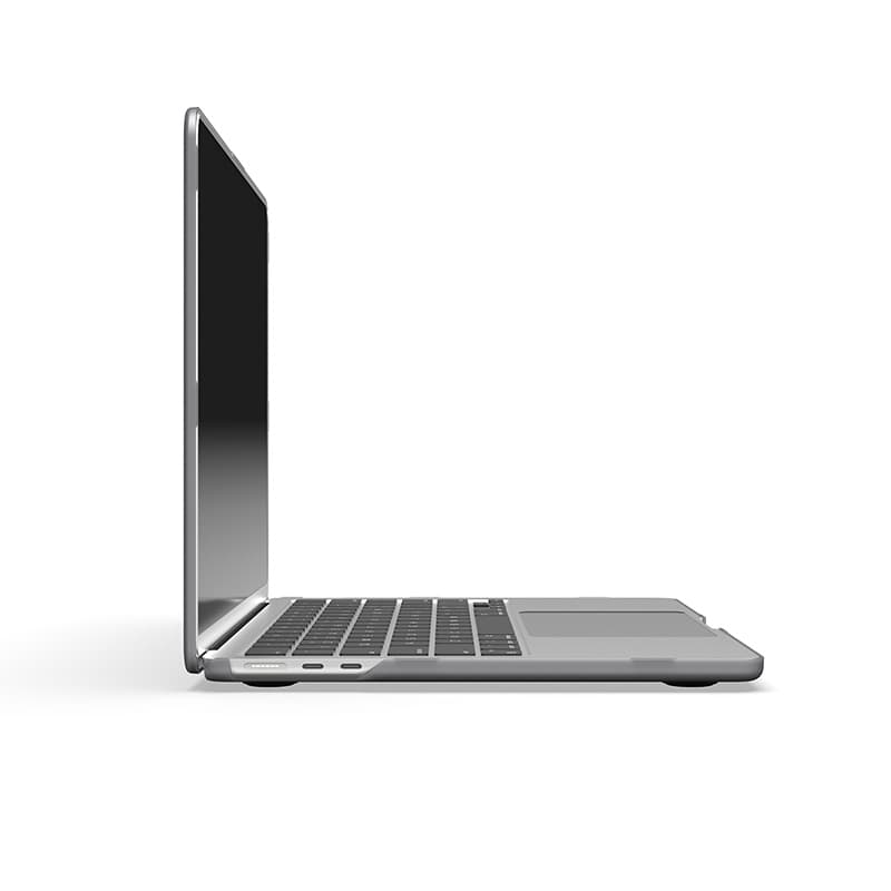 Moshi iGlaze - Hardshell Case for MacBook Air 13.6" M4 (2025) / M3 (2024) / M2 (2022) (Stealth Black) 2