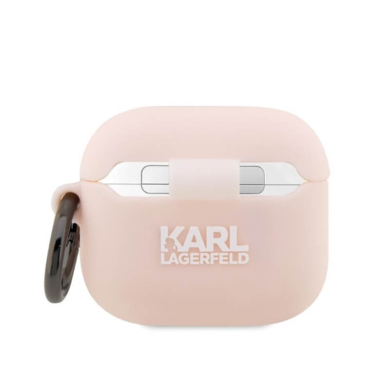 Karl Lagerfeld Silicone NFT Karl Head 3D - AirPods 3 Case (pink) 2