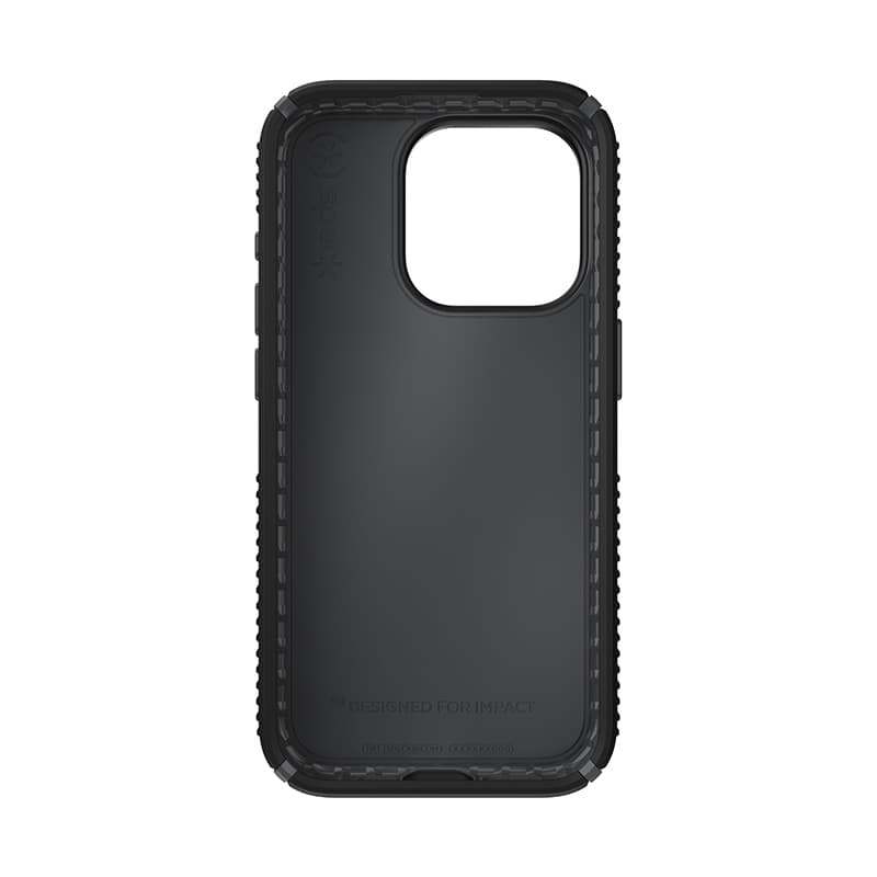 Speck Presidio2 Grip - iPhone 15 Pro Case (Black / Slate Gray / White) 5