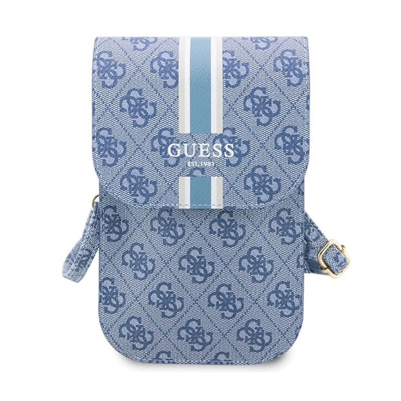 Guess 4G Stripes - Crossbody phone bag (blue) 2
