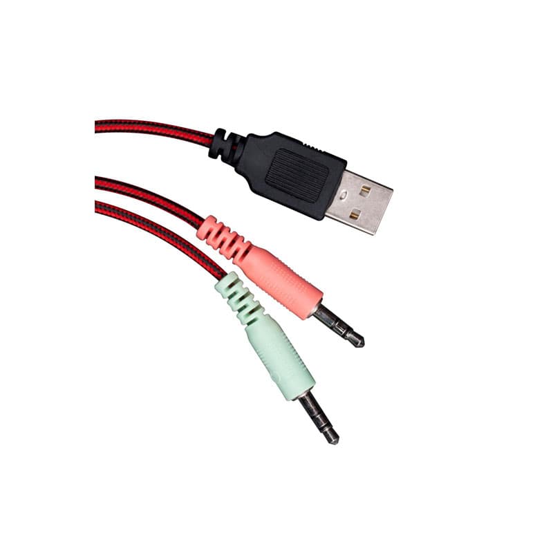 No Fear - Headphones for gamers with LED microphone 5
