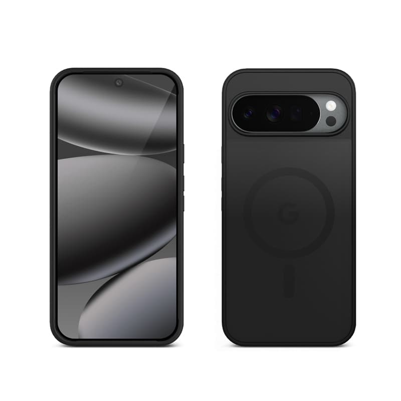 Crong Hybrid Matte Magnetic - MagSafe Case Google Pixel 10 Pro (Black) 2