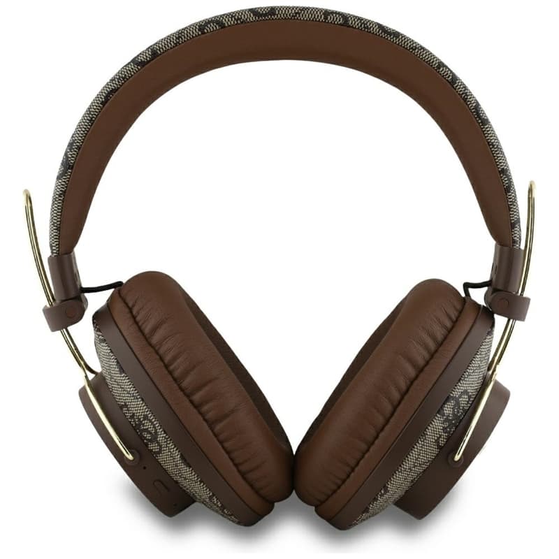 Guess Metal 4G Logo - Wireless Over-Ear Bluetooth Headphones ENC (brown) 3