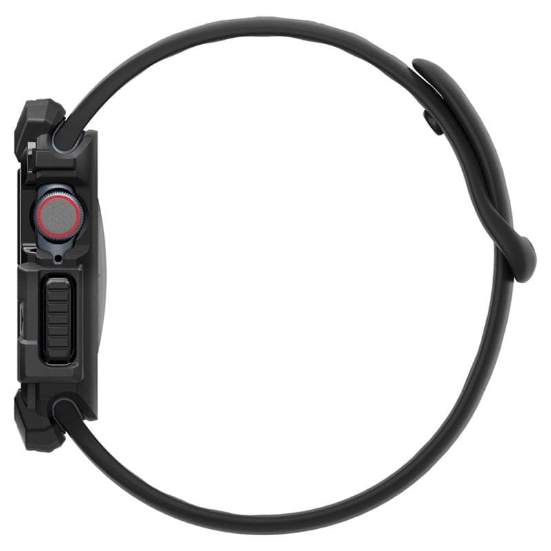 Spigen Rugged Armor - Case for Apple Watch 10 42 mm (Matte Black) 6