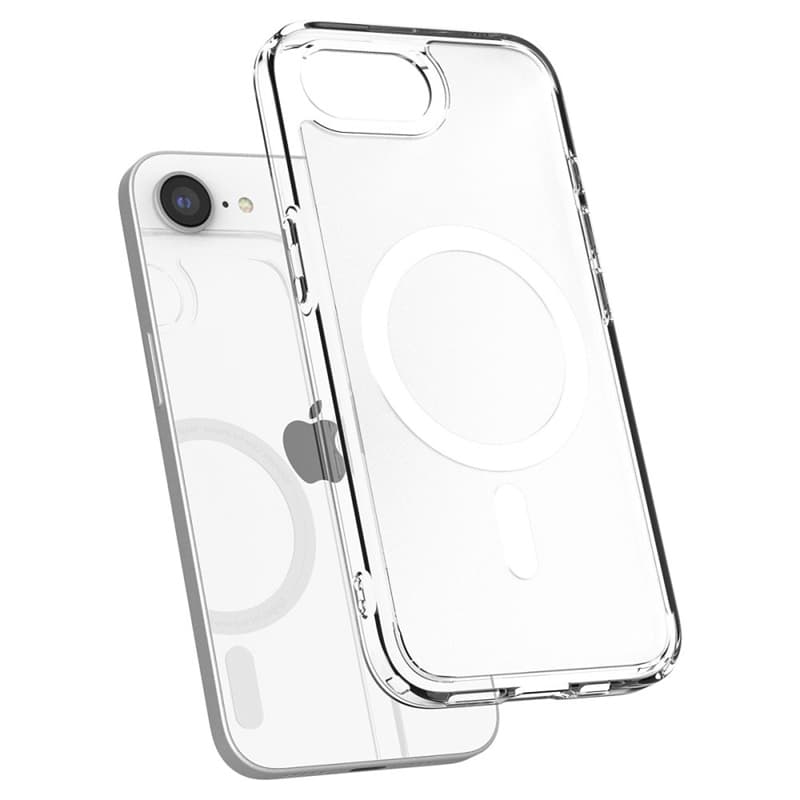 Spigen Ultra Hybrid Mag MagSafe - Case for iPhone 17e / 16e (Frost White) 6