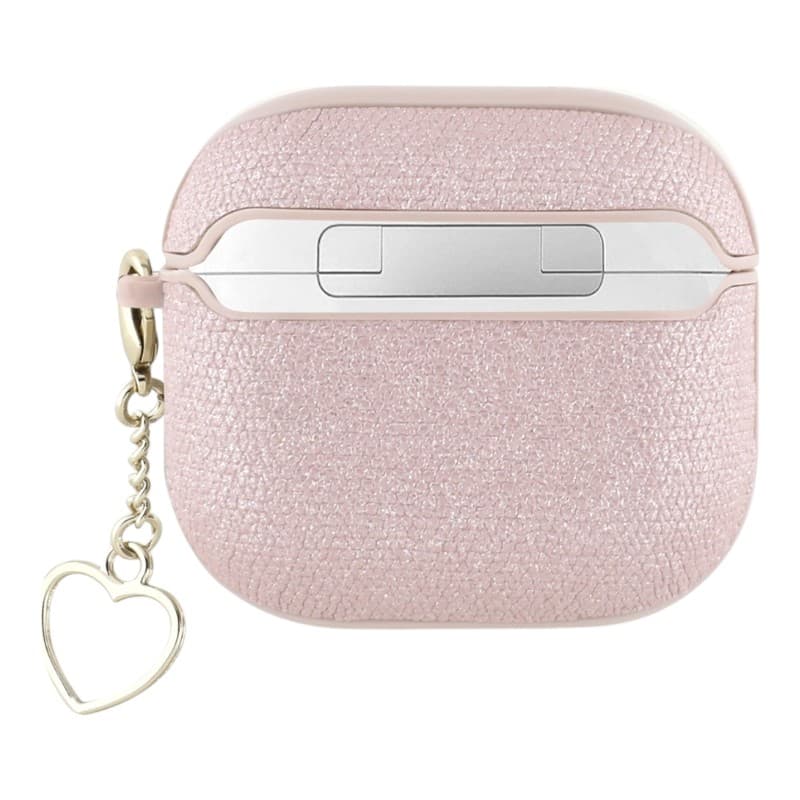 Guess Metallic Script Charm - AirPods 4 Case (pink) 2