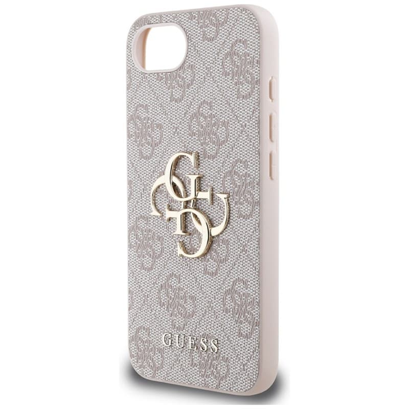 Guess 4G Big Logo - Case for iPhone 16e (pink) 6
