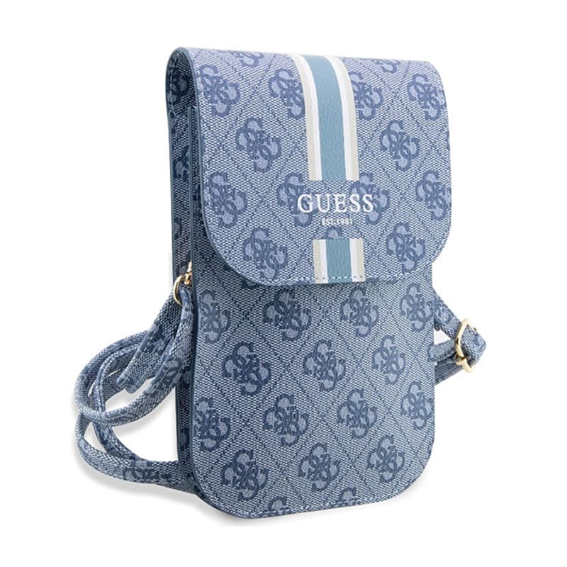 Guess 4G Stripes - Crossbody phone bag (blue) 3