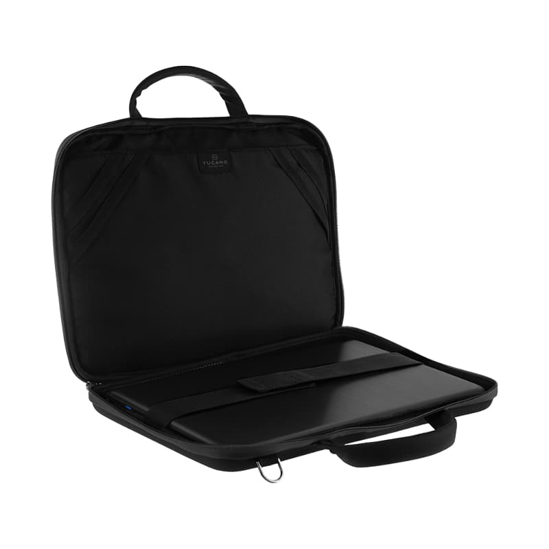 TUCANO Slim Bag - Bag for Notebook 13" / 14" / MacBook Air 13" / MacBook Air 13" Retina MacBook Pro 13"/ MacBook Pro 13" Retina / iPad Pro 12,9" (2017/2015) (Bl 7