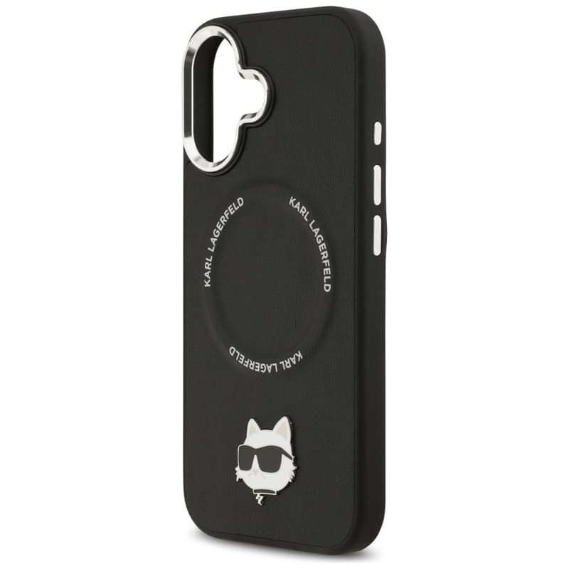 Karl Lagerfeld Choupette Pin MagSafe - Case iPhone 17 (black) 6