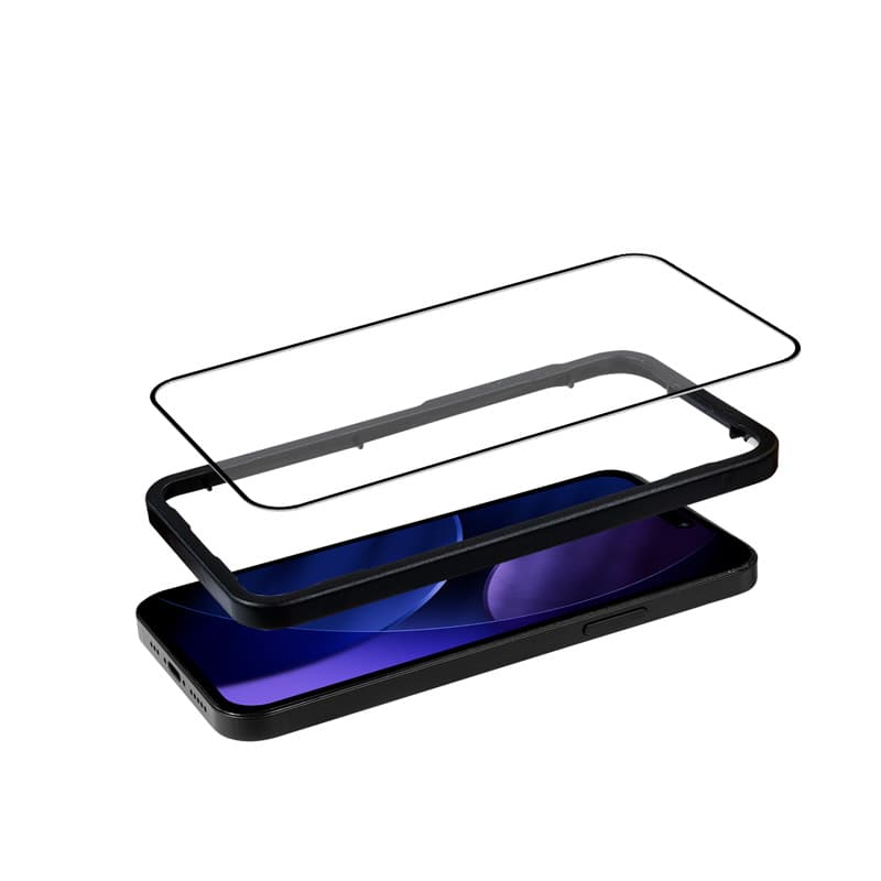 Crong 3D Armor Glass - Tempered glass iPhone Air + installation frame 3