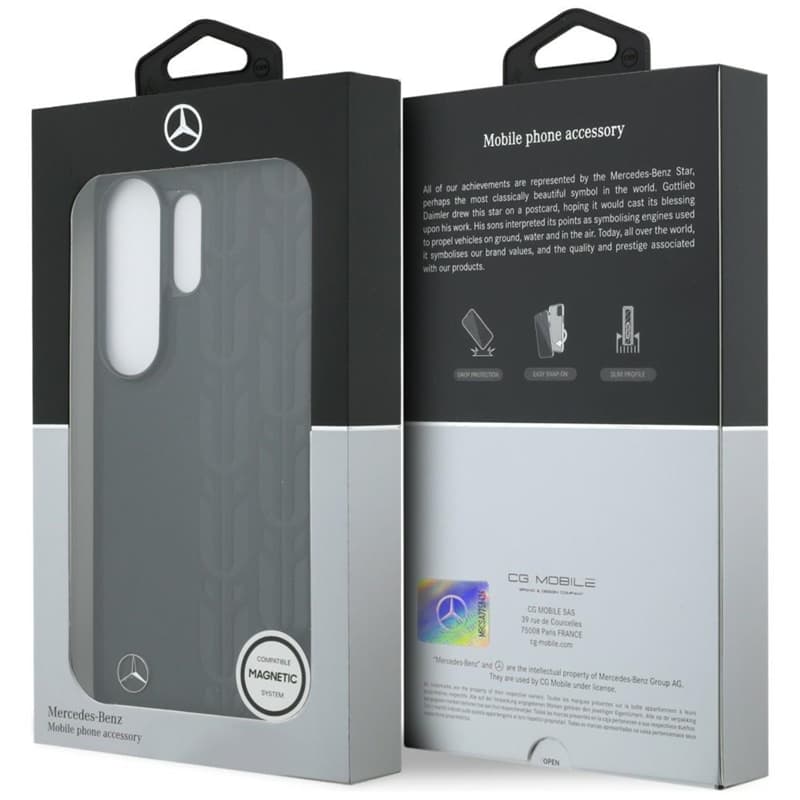 Mercedes Laurel Leaves MagSafe Case for Samsung Galaxy S26 Ultra (Black) 8
