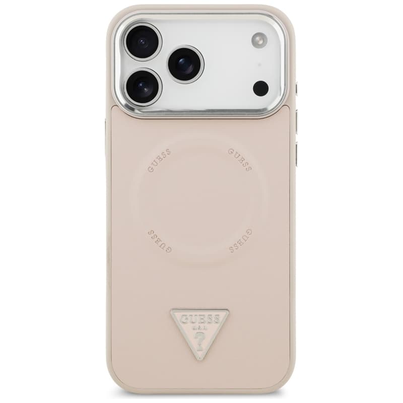 Guess Triangle Logo MagSafe - Case iPhone 17 Pro (Pink) 3