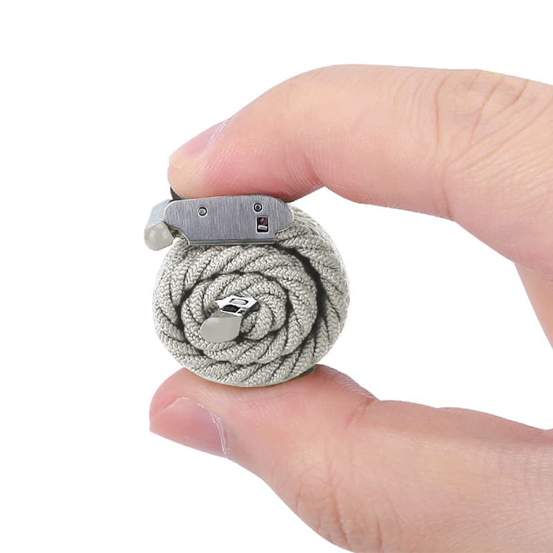 Crong Wave Band – Braided Apple Watch Band 38/40/41/42mm (Light Gray) 7