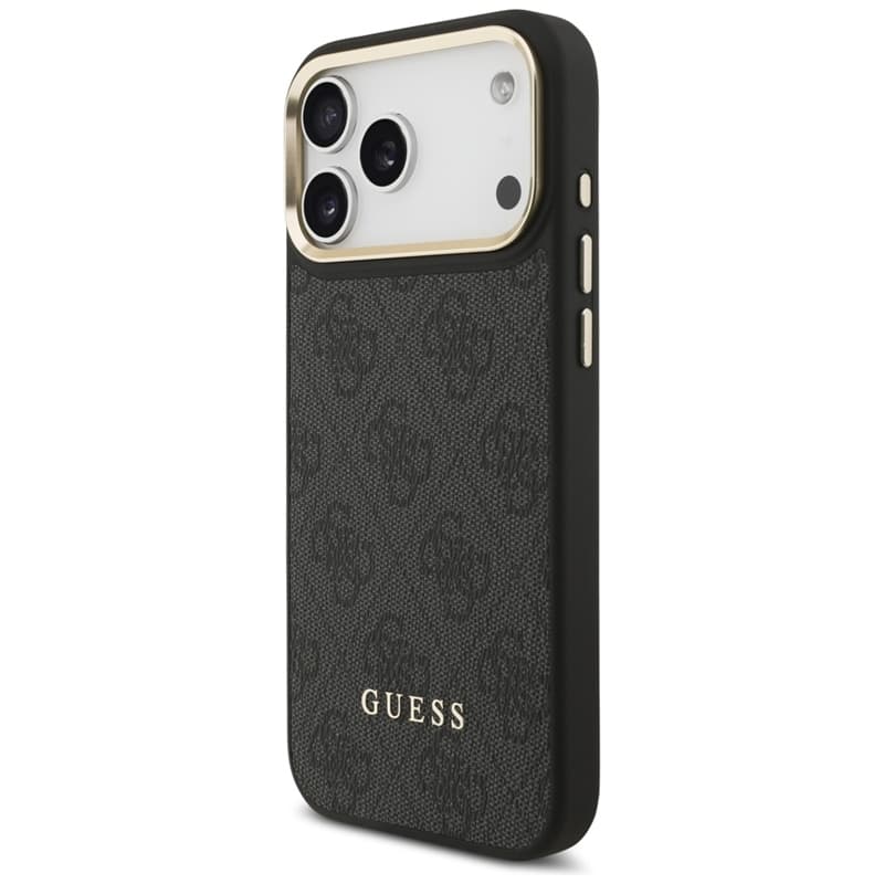 Guess Bundle Pack MagSafe 4G - Case + MagSafe Wallet Set for iPhone 17 Pro Max (Black) 2