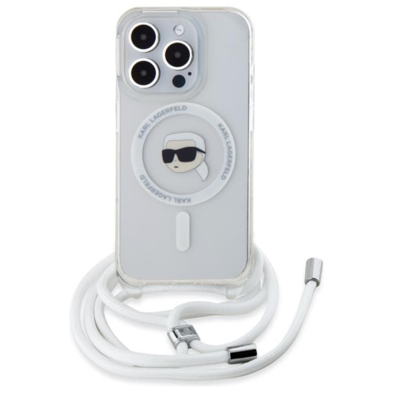 Karl Lagerfeld Crossbody IML Karl Head MagSafe - Case for iPhone 16 Pro (transparent) 2
