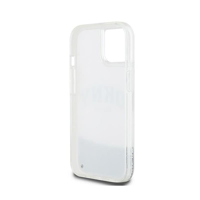 DKNY Liquid Glitter Big Logo - Case for iPhone 15 / 14 / 13 (white) 7