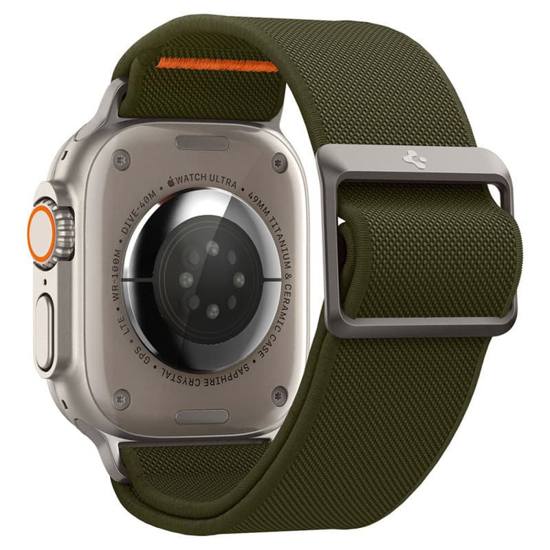 Spigen Fit Lite Ultra - Strap for Apple Watch 42/44/45/49 mm (Khaki) 3