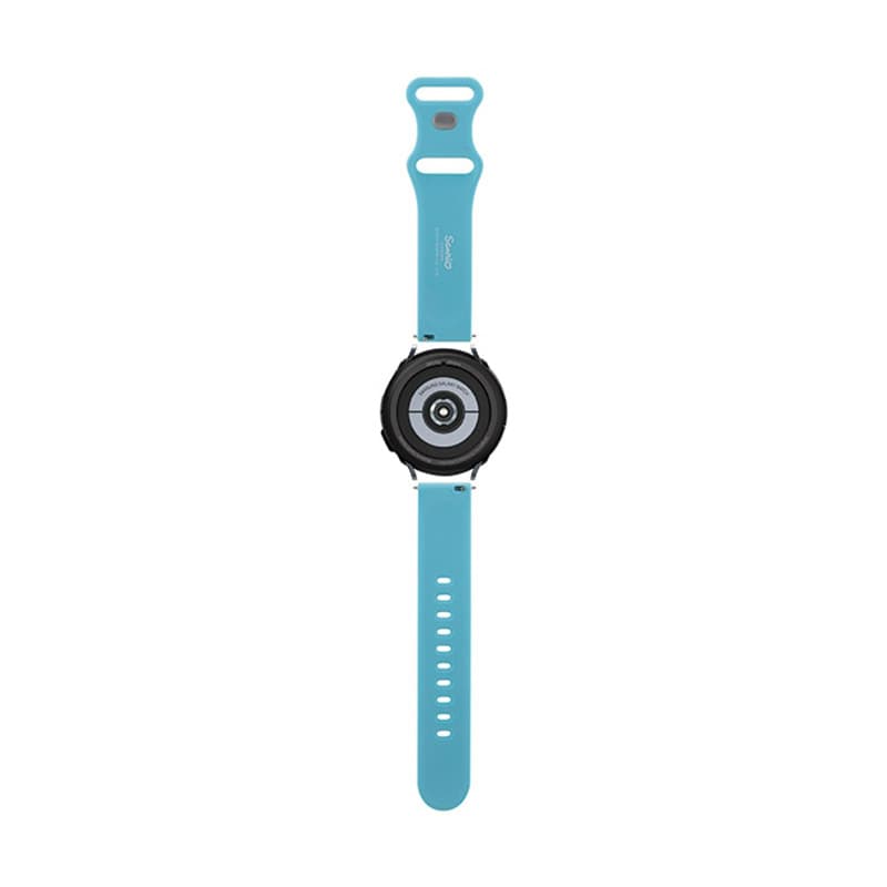Hello Kitty Silicone Kitty Head - Universal strap for smartwatch 20 mm (blue) 2