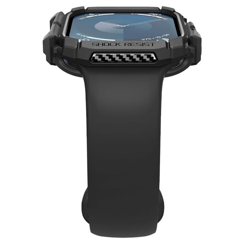 Spigen Rugged Armor - Case for Apple Watch 10 42 mm (Matte Black) 8