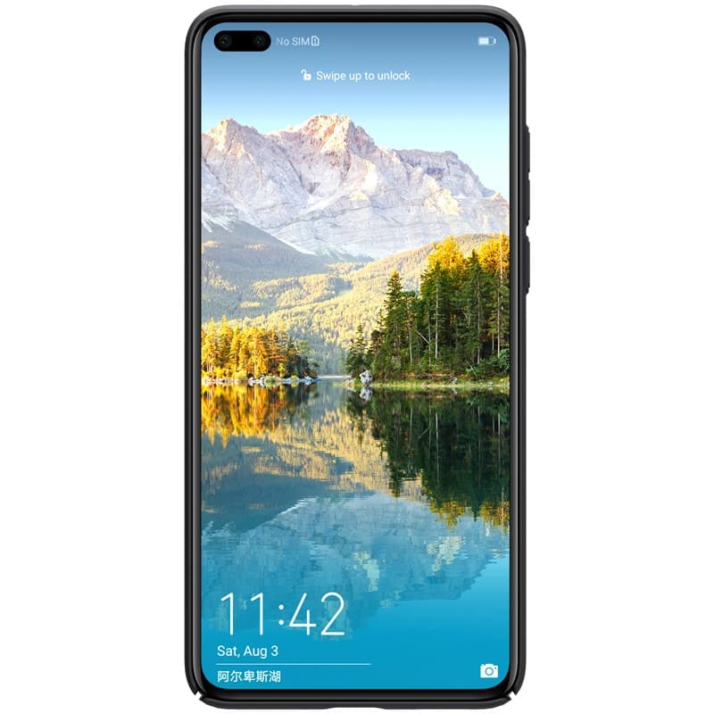 Nillkin Super Frosted Shield - Case for Huawei P40 (Black) 3
