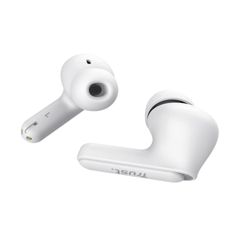 Trust Yavi - Wireless In-Ear Bluetooth TWS Earbuds with Charging Case & ENC (White) 5
