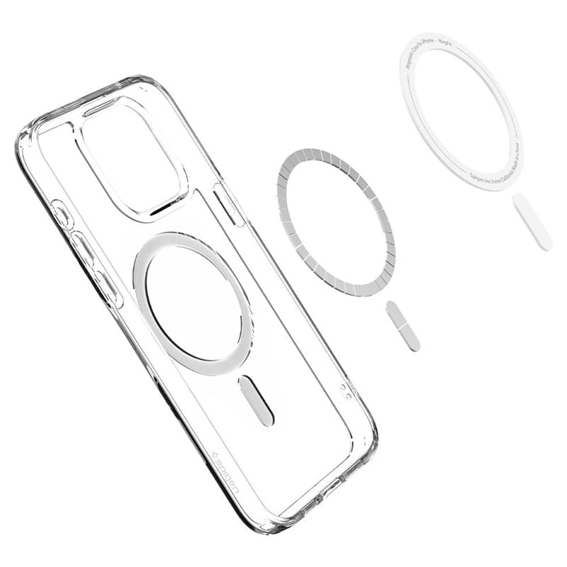 Spigen Ultra Hybrid MagSafe - Case for iPhone 15 Pro (Graphite) 7