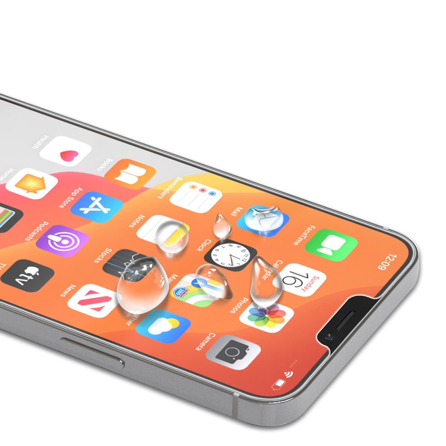 Mocolo 2.5D Clear Glass - Protective glass for iPhone 13 / 13 Pro 4
