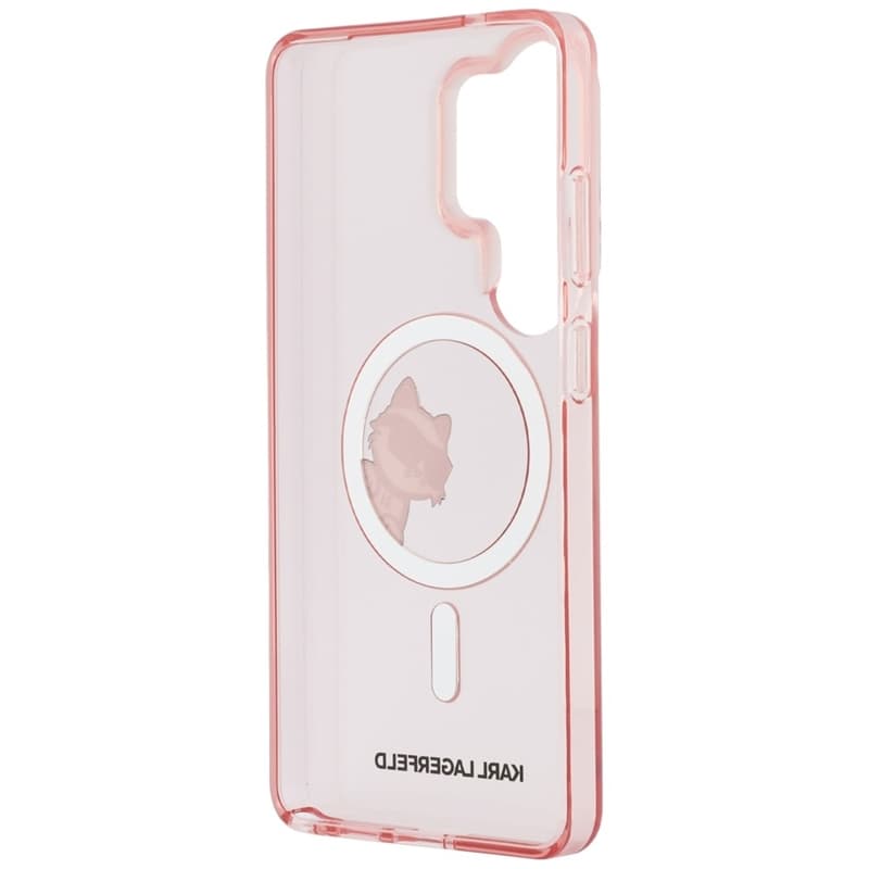 Karl Lagerfeld IML Peekaboo Choupette MagSafe - Samsung Galaxy S26 Ultra Case (Pink) 7