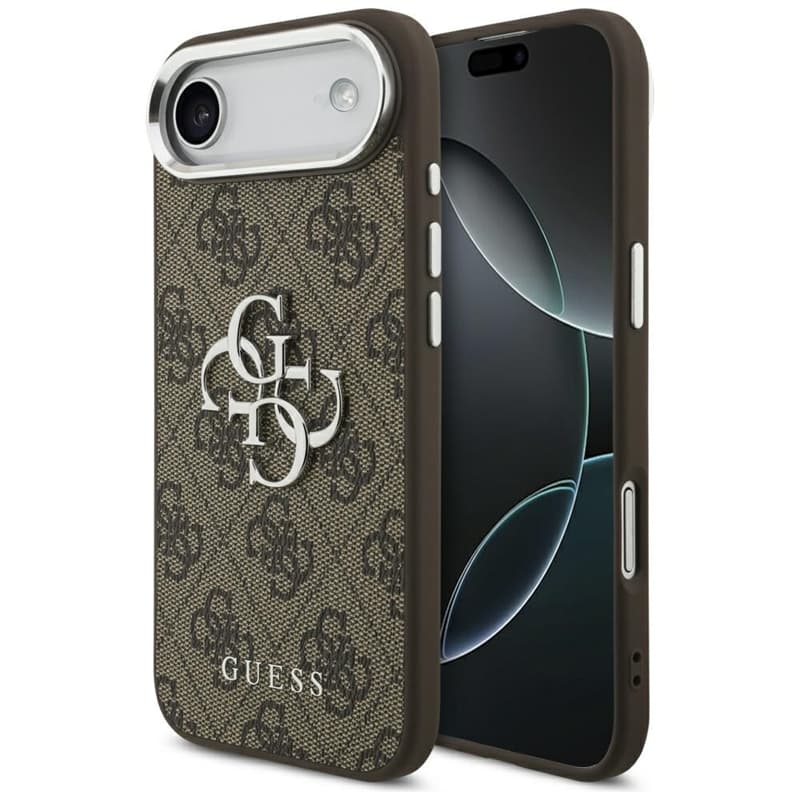 Guess 4G Big 4G Classic Logo - Case iPhone Air (Brown / Silver) 1