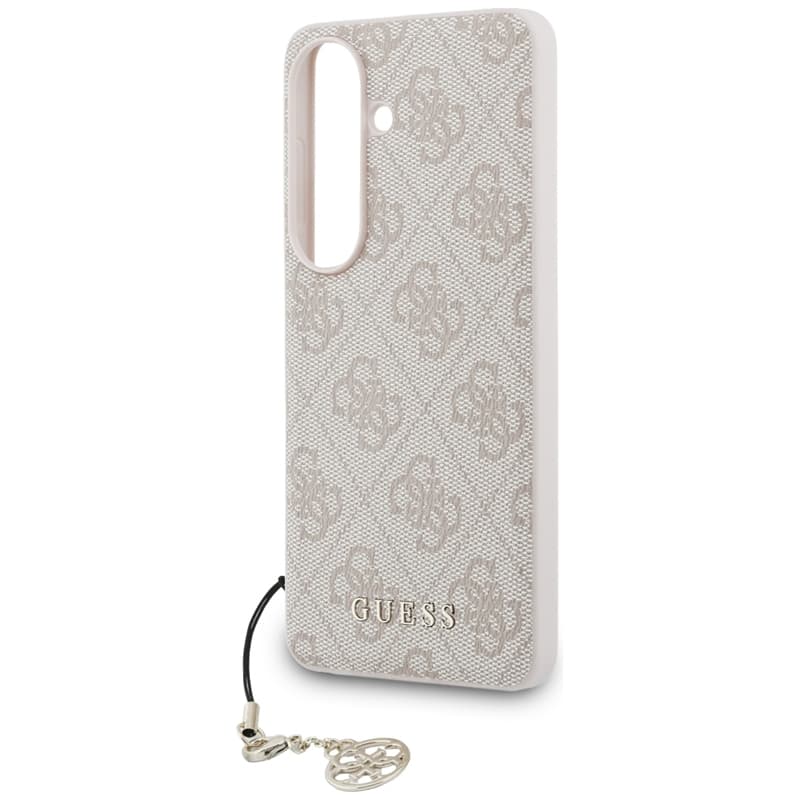 Guess 4G Classic Logo Charm MagSafe - Samsung Galaxy S26 Case (Pink) 5