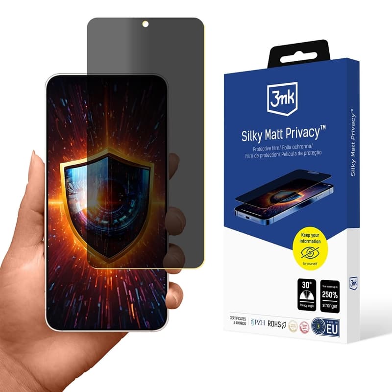 3mk Silky Matt Privacy - Matte Privacy Film for Samsung Galaxy S25 Edge