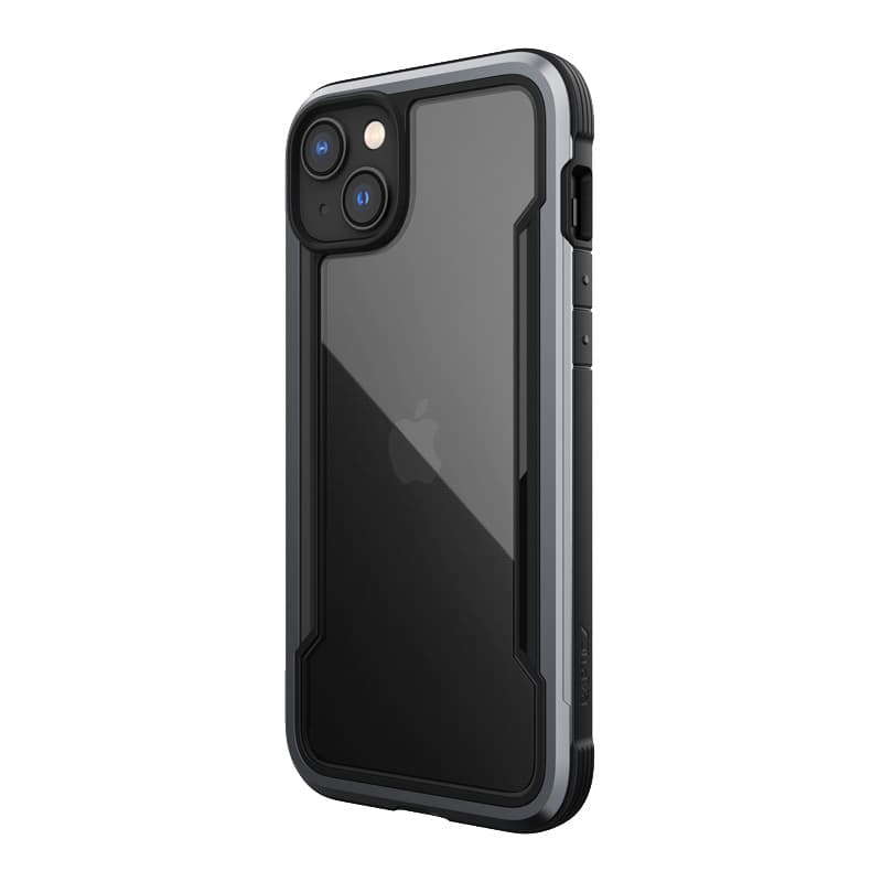 X-Doria Raptic Shield - Aluminum Case for iPhone 14 Plus (Drop-Tested 3m) (Black) 1