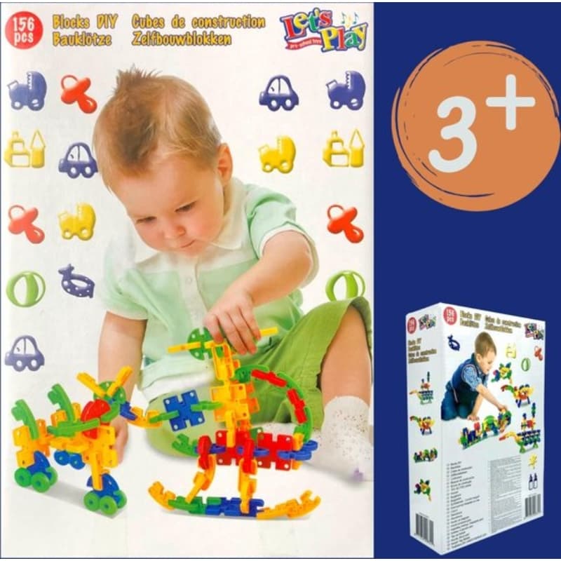 Lets Play - A set of construction blocks for children (Set 1) 2