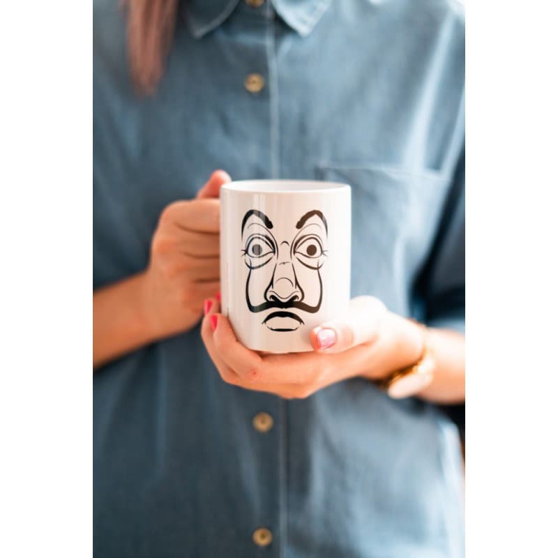 La Casa De Papel - Ceramic mug in gift box 330 ml (La Casa De Papel Mask) 6